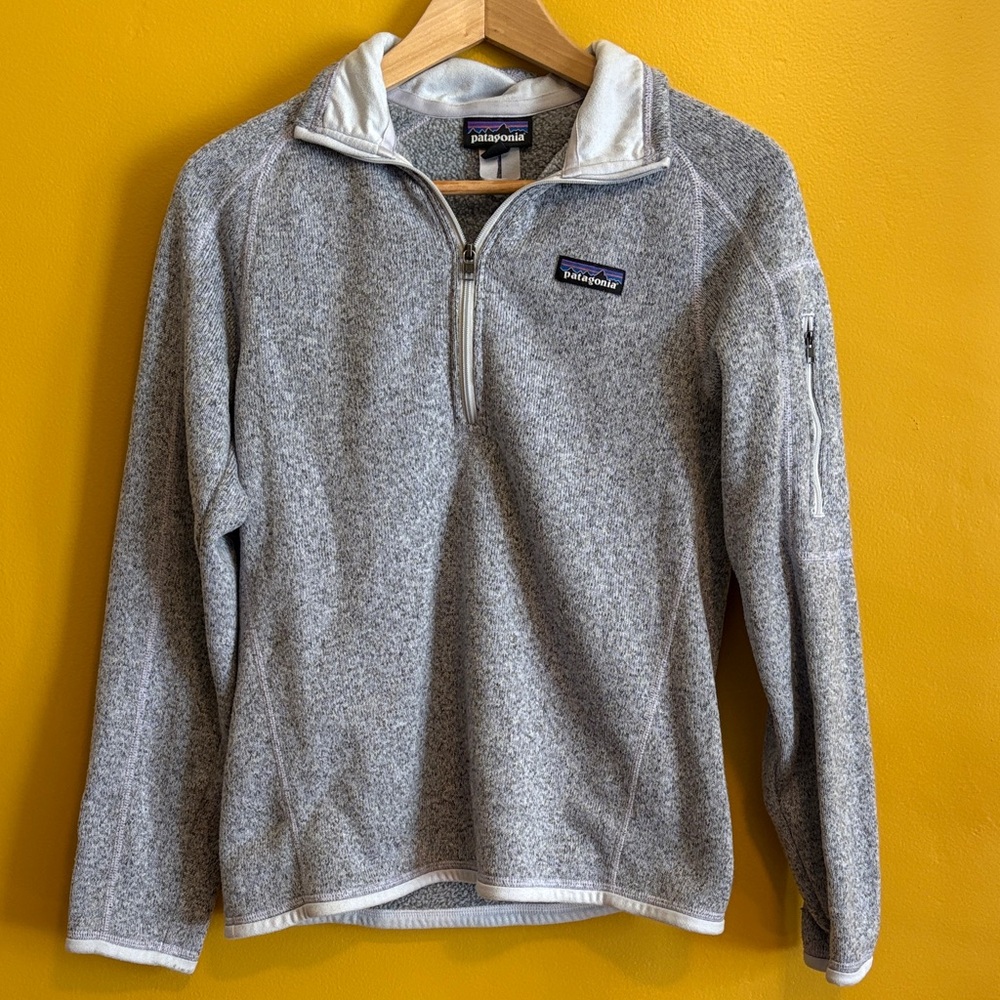 Patagonia Women’s Gray Half-Zip Fleece Pullover